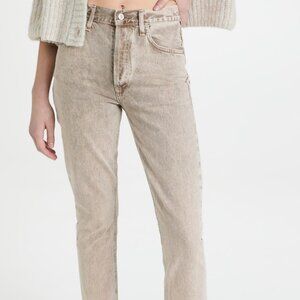 Citizens of Humanity Jolene High Rise Straight Leg Jeans, Size 28